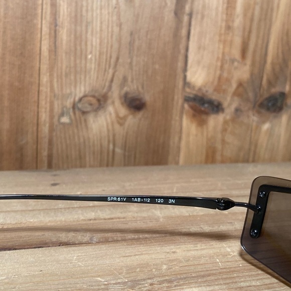 Prada Rectangle Sunglasses Black main image 6